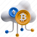 crypto, cloud, bitcoin, blockchain, cryptocurrency, weather, coin, money, ethereum