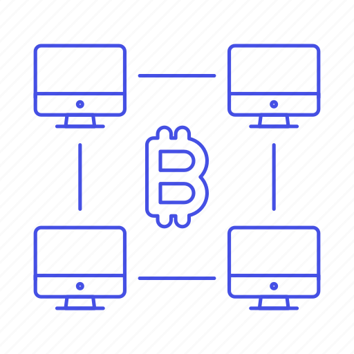 Asset, bitcoin, connection, crypto, cryptocurrency, cryptography, currency icon - Download on Iconfinder