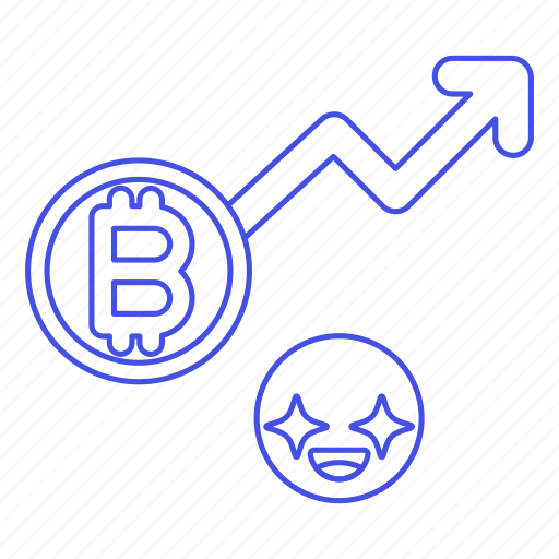 Asset, bitcoin, crypt, crypto, cryptocurrency, digital, glad icon - Download on Iconfinder