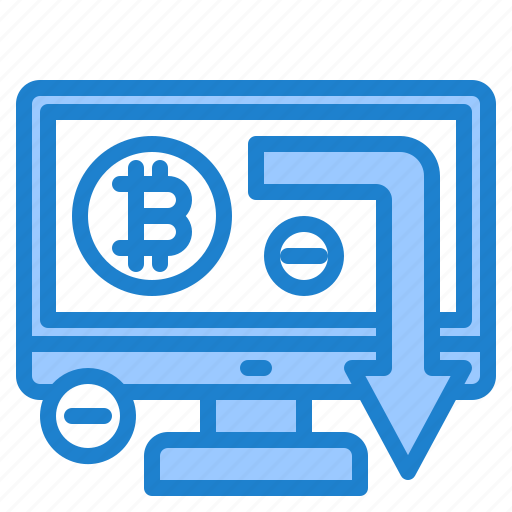 Bitcoin, computer, cryptocurrency, currency, digital icon - Download on Iconfinder