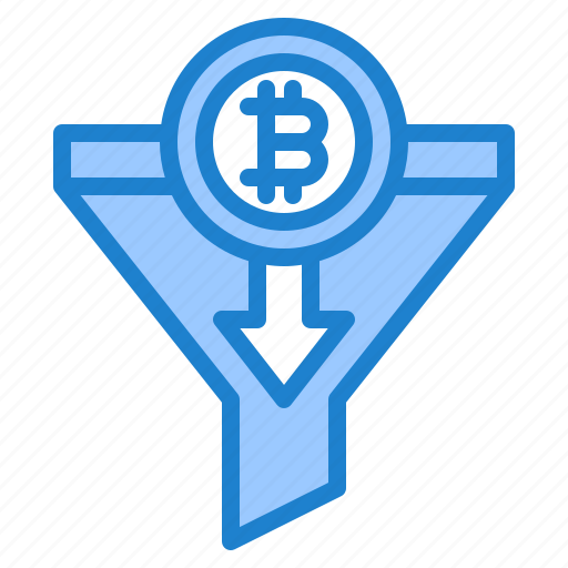 Bitcoin, cryptocurrency, currency, digital, filter icon - Download on Iconfinder