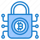 bitcoin, cryptocurrency, currency, digital, lock 
