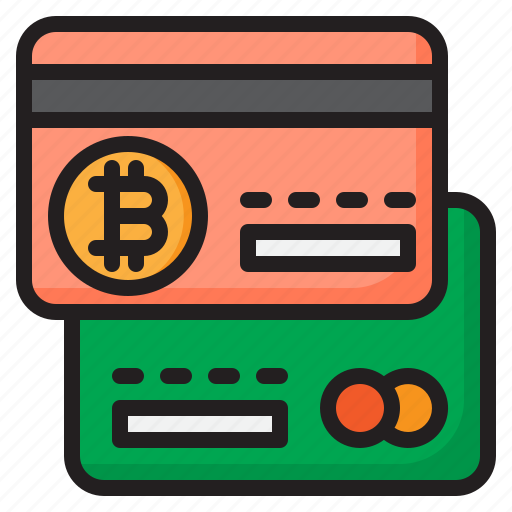 Bitcoin, card, credit, cryptocurrency, currency, money icon - Download on Iconfinder