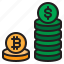 bitcoin, cryptocurrency, currency, dollar, money 