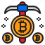 bitcoin, cryptocurrency, currency, minning, money 