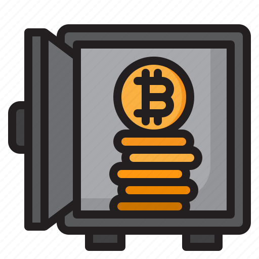 Bitcoin, box, cryptocurrency, cryptocurrencybitcoin, currency, money, safe icon - Download on Iconfinder