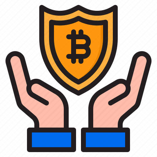 Bitcoin, cryptocurrency, money, protect, safe icon - Download on Iconfinder