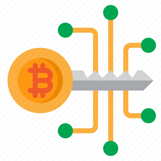 Bitcoin, cryptocurrency, currency, digital, key icon - Download on Iconfinder