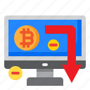 bitcoin, computer, cryptocurrency, currency, digital