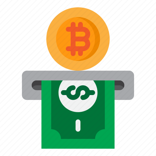Atm, bitcoin, cryptocurrency, currency, money icon - Download on Iconfinder