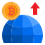 bitcoin, cryptocurrency, currency, global, money 