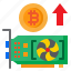 bitcoin, card, cryptocurrency, currency, gpu, vga 