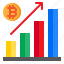 bar, bitcoin, cryptocurrency, currency, graph, money 