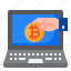 bitcoin, cryptocurrency, currency, laptop, money 