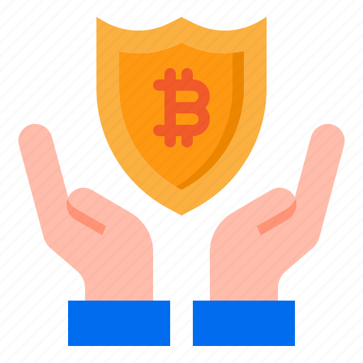 Bitcoin, cryptocurrency, money, protect, safe icon - Download on Iconfinder