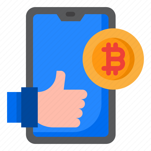 Bitcoin, cryptocurrency, media, mobilephone, money, social icon - Download on Iconfinder