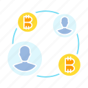 bitcoin, connect, crypto, cryptocurrency, network, people