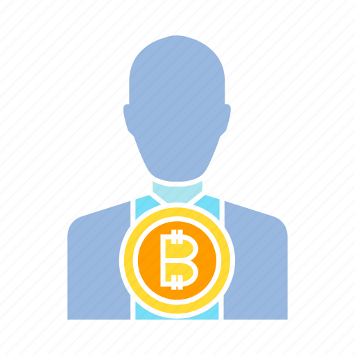 Banker, bitcoin, broker, cryptocurrency, investor icon - Download on Iconfinder
