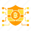 bitcoin, blockchain, encryption, protect, security, shield 