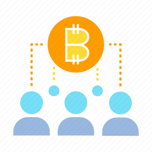 Bitcoin, blockchain, crowd, people icon - Download on Iconfinder