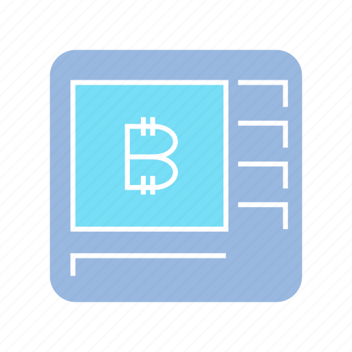 Atm, bitcoin, debit, money machine icon - Download on Iconfinder