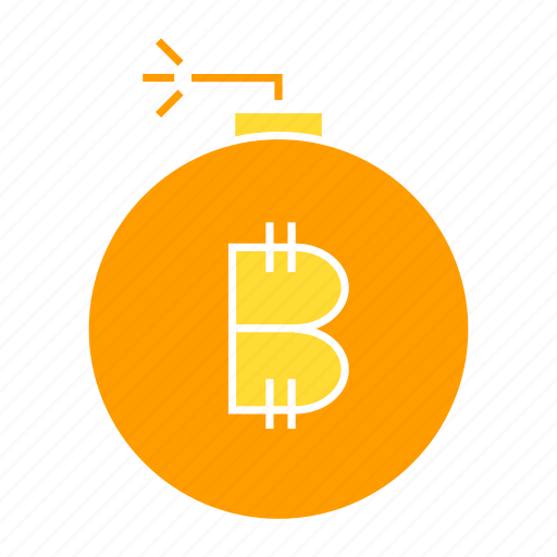 Bitcoin, blockchain, bomb, cryptocurrency, financial risk, risk icon - Download on Iconfinder