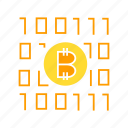 binary, bitcoin, blockchain, cryptocurrency, digital, digital money, encryption