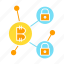 bitcoin, blockchain, connect, digital money, encryption, key, link, network, security 