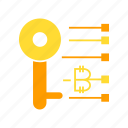 bitcoin, blockchain, digital money, encryption, key, lock, security
