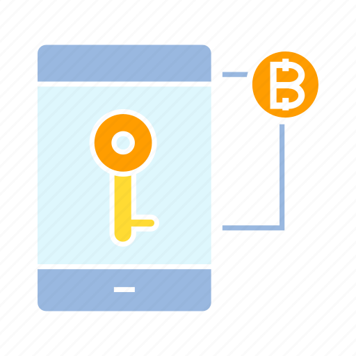Bitcoin, blockchain, crypto, digital money, encryption, key, security icon - Download on Iconfinder