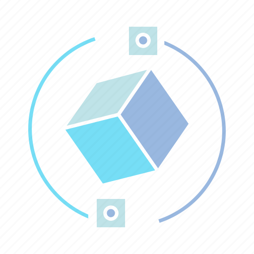 Blockchain, box, cube icon - Download on Iconfinder