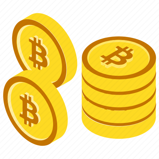 Alternative currency, bitcoins, digital currency, pile of bitcoins, stack of bitcoins icon - Download on Iconfinder