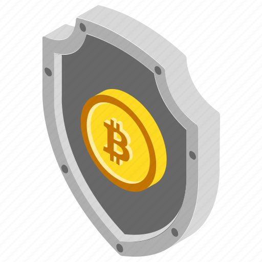 Bitcoin security, bitcoin shield, blockchain security, cryptocurrency security, reliable bitcoin icon - Download on Iconfinder