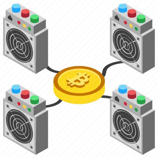 Bitcoin mining, bitcoin software, bitcoin technology, blockchain technology, digital currency icon - Download on Iconfinder