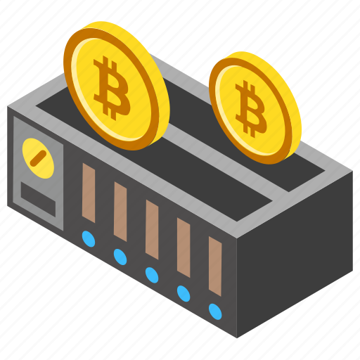 Bitcoin hardware, cryptocurrency mining, hardware device, hardware for blockchain, mining hardware icon - Download on Iconfinder