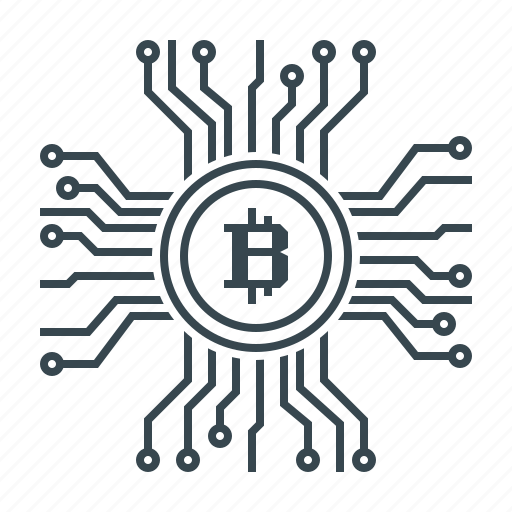Bitcoin, blockchain, cryptocurrency, digital, valuta icon - Download on Iconfinder