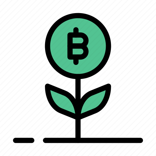 Digital, currency, crypto, growth, bitcoin icon - Download on Iconfinder