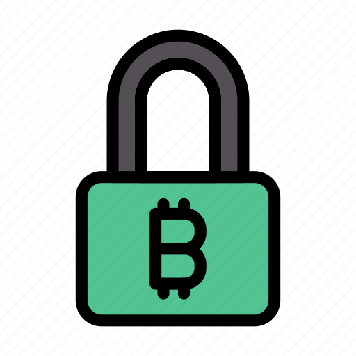 Currency, lock, crypto, protection, bitcoin icon - Download on Iconfinder