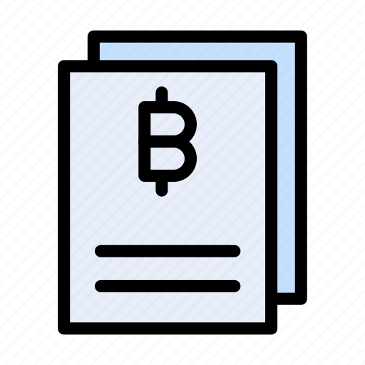 Currency, crypto, finance, bitcoin, report icon - Download on Iconfinder