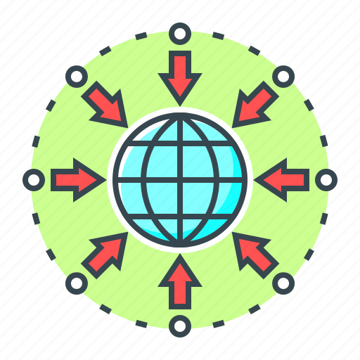 Inside, centralized, centralization icon - Download on Iconfinder