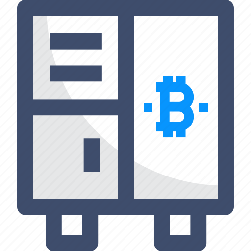Bank, cryptocurrency, locker, safety icon - Download on Iconfinder