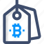 bitcoin, cryptocurrency, discount, online shopping, shopping tag 