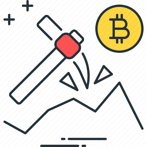 Bitcoin, mining, business, cryptocurrency, investment, money, yield icon - Download on Iconfinder