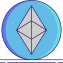 ethereum, cryptocurrency, token, coin