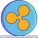 ripple, crypto, currency, token