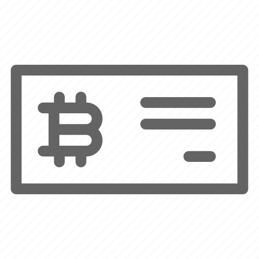 Bitcoin, check, cryptocurrency icon - Download on Iconfinder