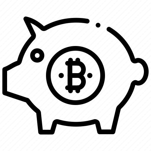 Banking, benefit, bitcoin, cryptocurrency, piggy bank, savings icon - Download on Iconfinder
