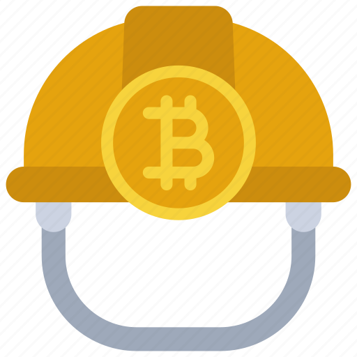 Bitcoin, miner, hat, cryptocurrency, crypto icon - Download on Iconfinder