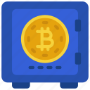bitcoin, safe, cryptocurrency, crypto, storage