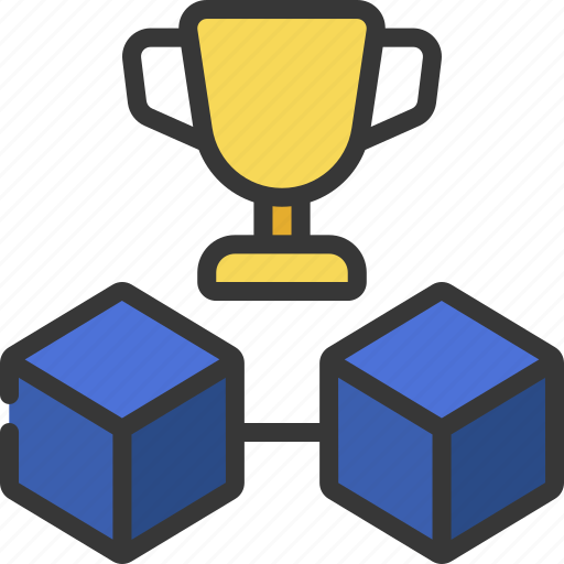 Blockchain, reward, cryptocurrency, crypto, award icon - Download on Iconfinder